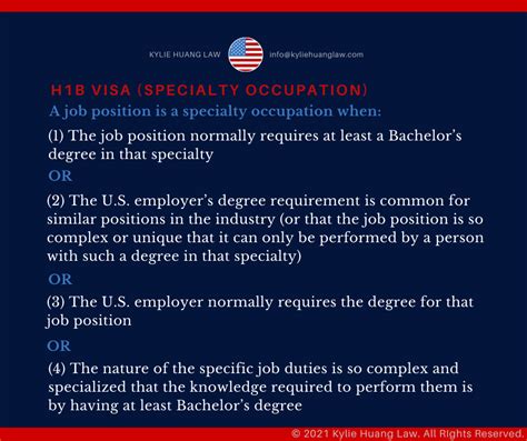 h1b specialty occupation